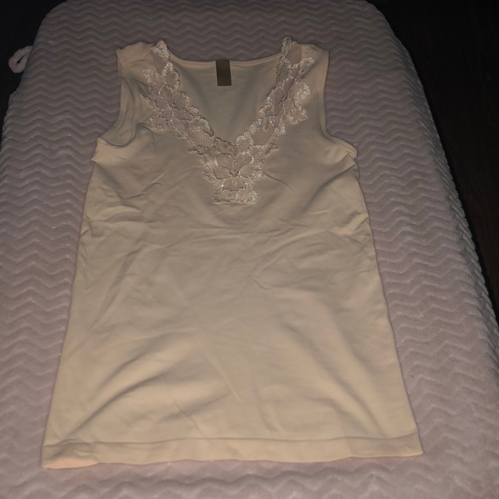 BANANA REPUBLIC nude tank top